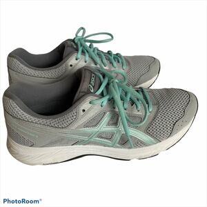 ASICS Sneakers Womens Size 9.5 GEL-Contend 5 Running Shoes teal